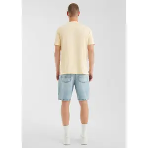 Basic Round Neck T-shirt with Front Print QS image-2