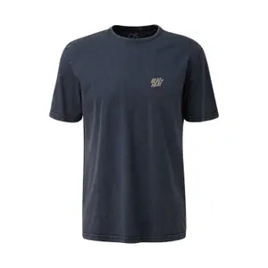 Tie-Dye T-Shirt with Front and Back Print QS image-0