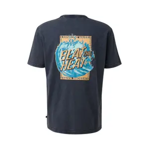 Tie-Dye T-Shirt with Front and Back Print QS image-1