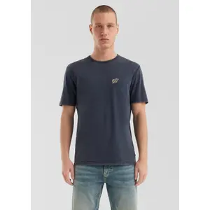 Tie-Dye T-Shirt with Front and Back Print QS image-6