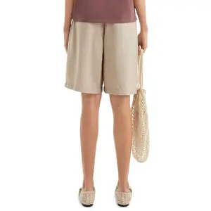 Women's Large Viscose Blend Short Bermuda QS image-5