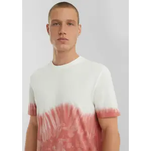 Round Neck Tie-Dye T-Shirt QS image-3
