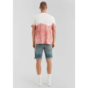 Round Neck Tie-Dye T-Shirt QS image-4