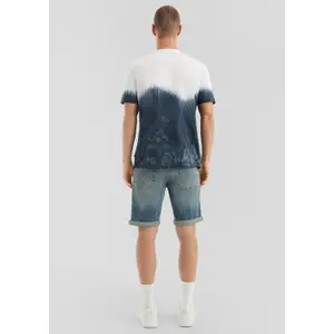 Round Neck Tie-Dye T-Shirt QS image-4