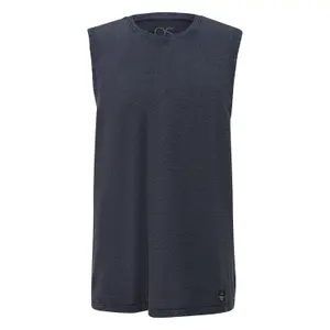 Tie-Dye Tank Top with Structured Jersey QS image-0