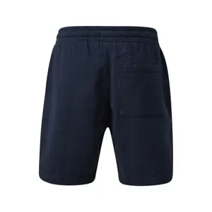 Textured Cotton Shorts QS image-1