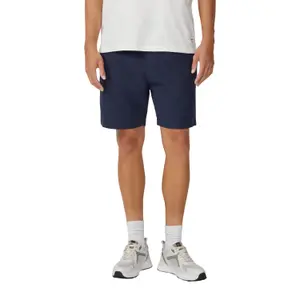 Textured Cotton Shorts QS image-2