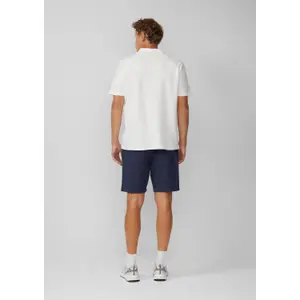 Textured Cotton Shorts QS image-4