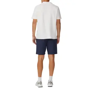Textured Cotton Shorts QS image-5