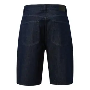 Jeans Shorts with Zip Fastener QS image-1
