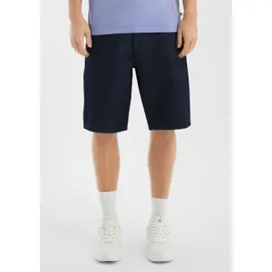 Jeans Shorts with Zip Fastener QS image-6