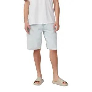 Light Wash Denim Shorts QS image-2