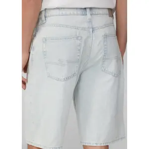 Light Wash Denim Shorts QS image-3