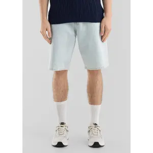 Light Wash Denim Shorts QS image-6