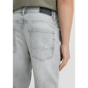 Mid-Rise Relaxed Jeans QS image-3