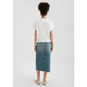 Loose Fit Batwing Sleeve T-Shirt for Women QS image-4