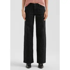 Women's Animal Print Wide Leg Jeans QS Catie image-4