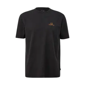 Round Print Crew Neck T-Shirt QS image-0