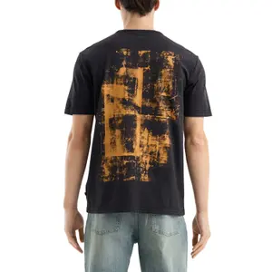 Round Print Crew Neck T-Shirt QS image-5