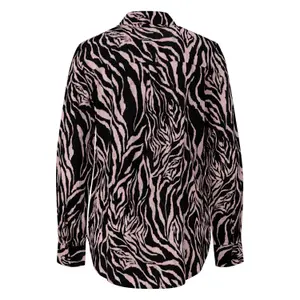 Long Sleeve All Over Print Women's Blouse QS image-1