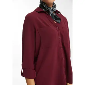 Women's Reversible Shirt with Sleeves QS image-3