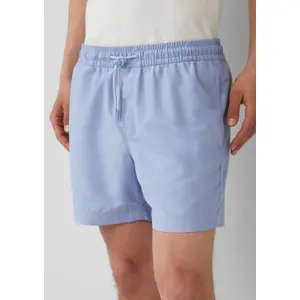 Elastic Waist Shorts with Practical Pockets QS image-1