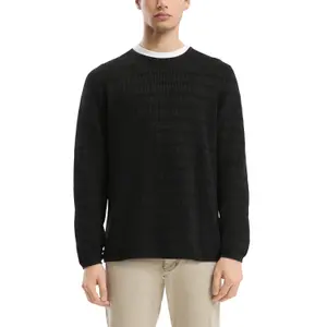 Textured Ribbed Wash Jersey Sweater QS image-2