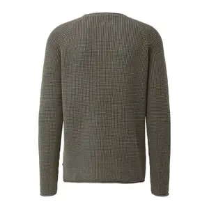 Openwork Washed Knit Sweater QS image-1