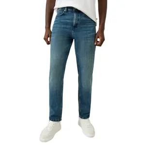 Mid-Rise Relaxed Fit Jeans Tapered Leg QS Devon image-2