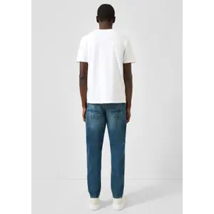 Mid-Rise Relaxed Fit Jeans Tapered Leg QS Devon image-4