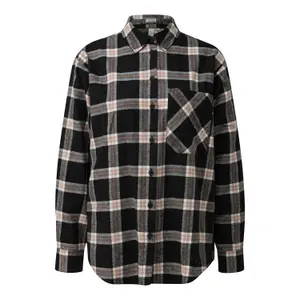 Women's Check Flannel Shirt QS image-0