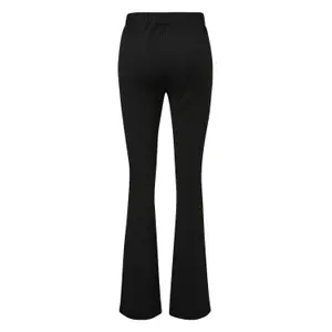 Women's Bootcut Flared Jersey Trousers with Slits QS image-1
