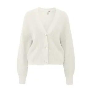 Women's Cotton Blend Cardigan QS image-0
