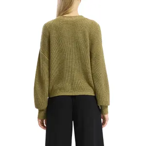 Women's Cotton Blend Cardigan QS image-5
