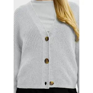 Women's Cotton Blend Cardigan QS image-3