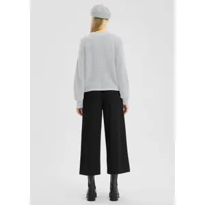 Women's Cotton Blend Cardigan QS image-4