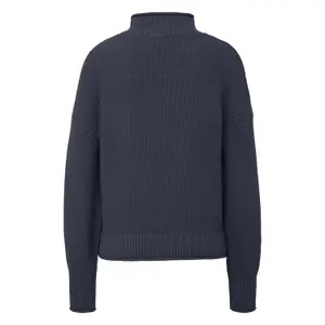 Women's High Neck Knit Sweater QS image-1