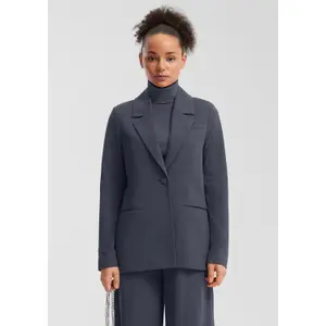 Women's jersey blazer QS image-6