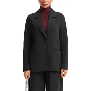 Women's jersey blazer QS image-2