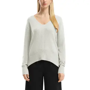 Lacy Knit Jumper Women QS image-2