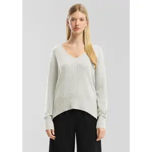 Lacy Knit Jumper Women QS image-6
