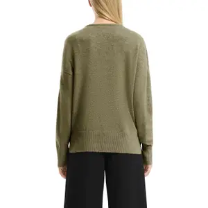 Lacy Knit Jumper Women QS image-5