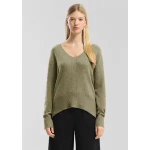 Lacy Knit Jumper Women QS image-6