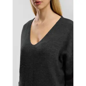 Lacy Knit Jumper Women QS image-3