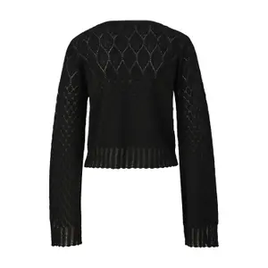 Lace Detail Cardigan for Women QS image-1