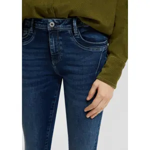 Mid-Rise Skinny Jeans for Women QS Sadie image-3