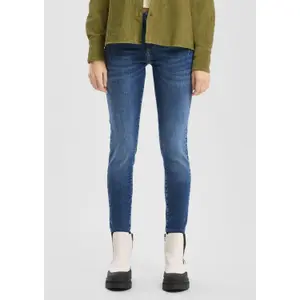 Mid-Rise Skinny Jeans for Women QS Sadie image-6