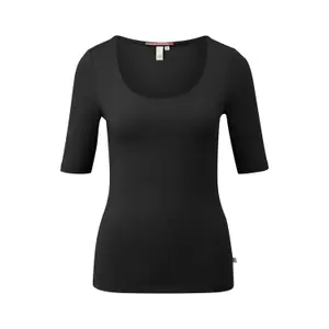 Women's Fitted Round Neck T-shirt QS image-0