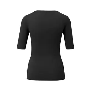 Women's Fitted Round Neck T-shirt QS image-1