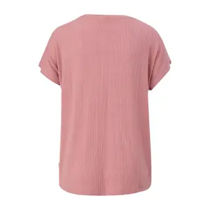 Women's Batwing Sleeve V-Neck T-Shirt QS image-1